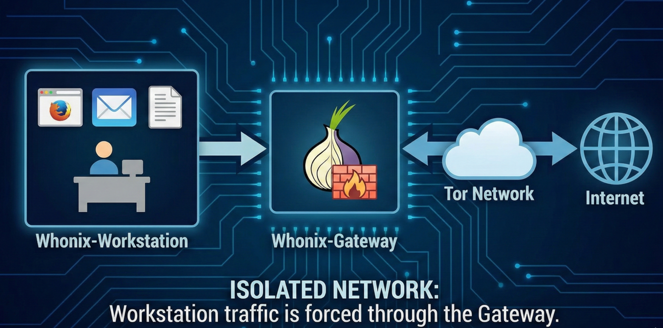Cómo funciona Whonix